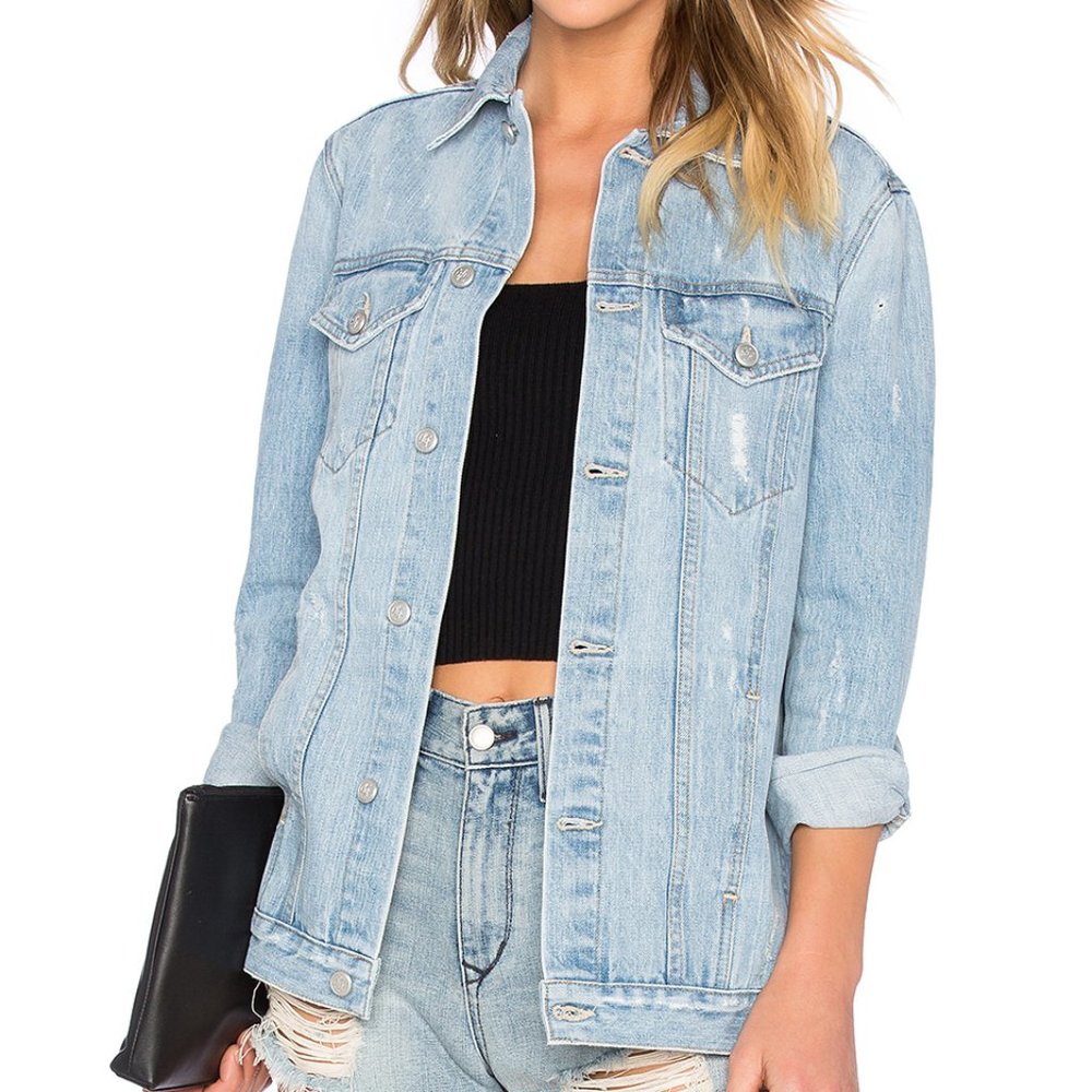 Lovers + Friends James Summit Denim Jean Jacket